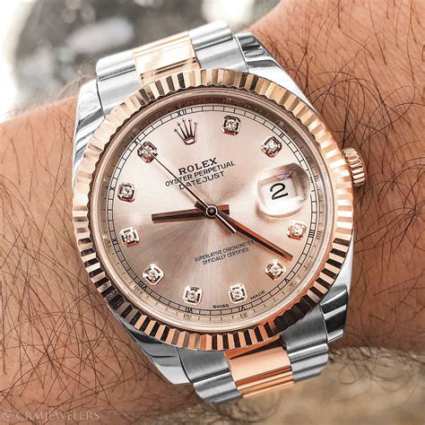 2 tone rose gold rolex price|two tone Rolex datejust.